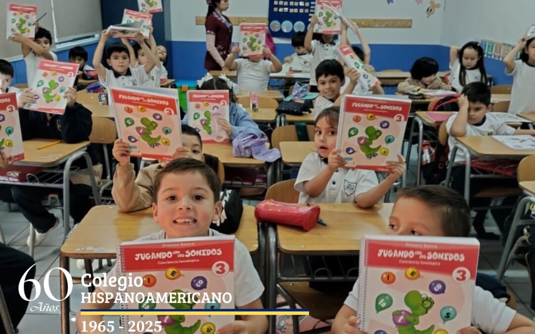 Entrega de Textos Complementarios a 1° Básico A y B para Fortalecer la Escritura y Conciencia fonológica