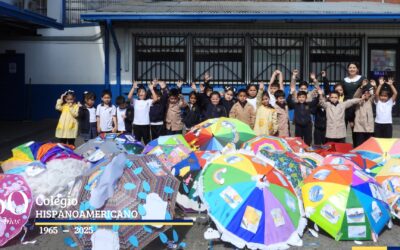 Actividad «Bruno y su Paragua de Arcoíris» del Plan Lector Kínder B