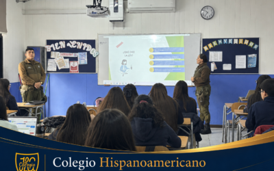 Visita educativa de Carabineros al establecimiento