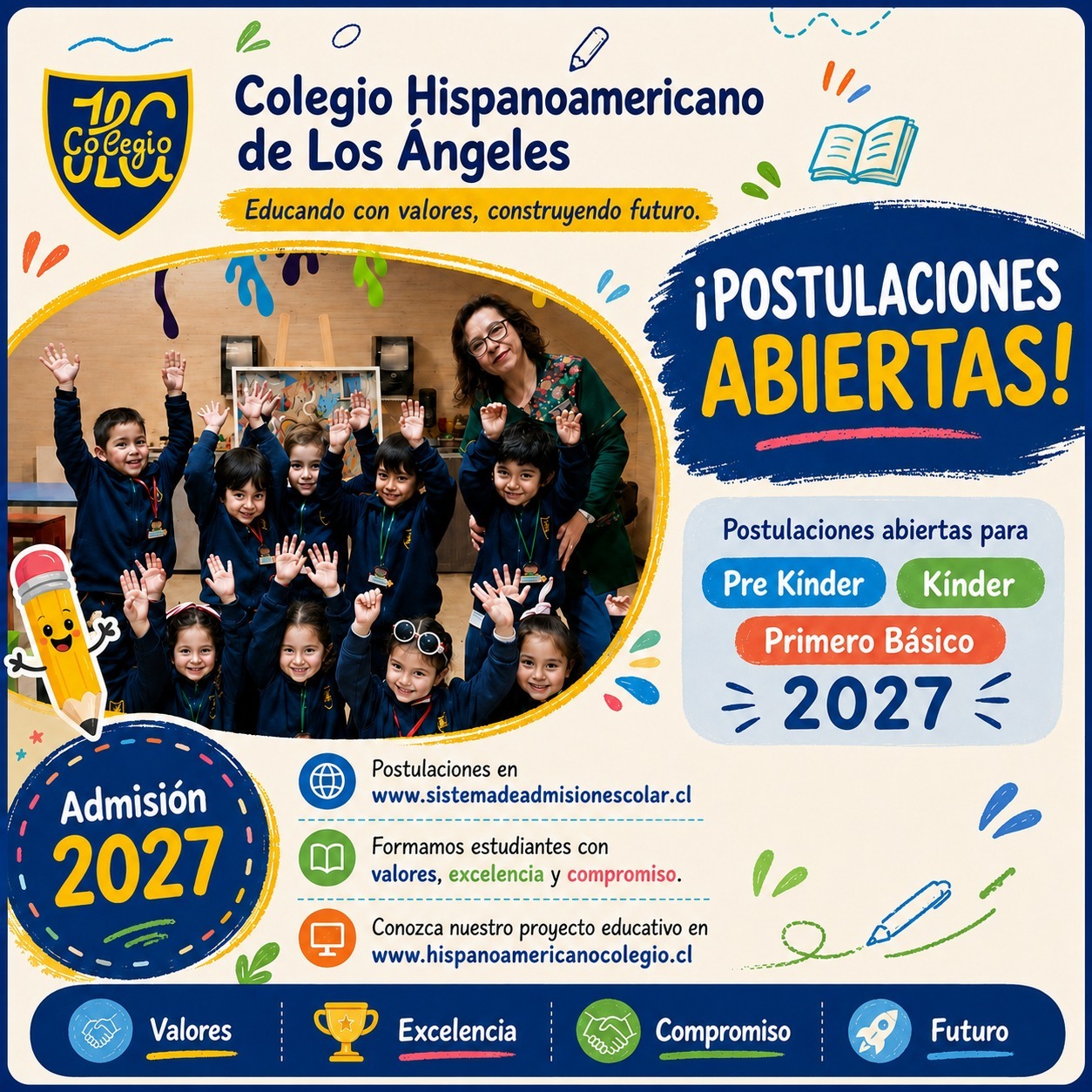 Postula a nuestro Colegio como tu Primera Opción