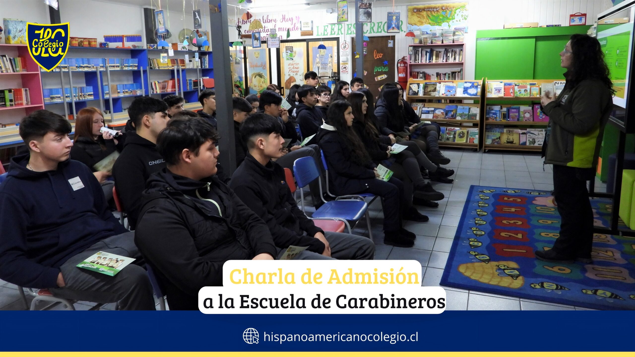 Charla de Admisión a la Escuela de Carabineros