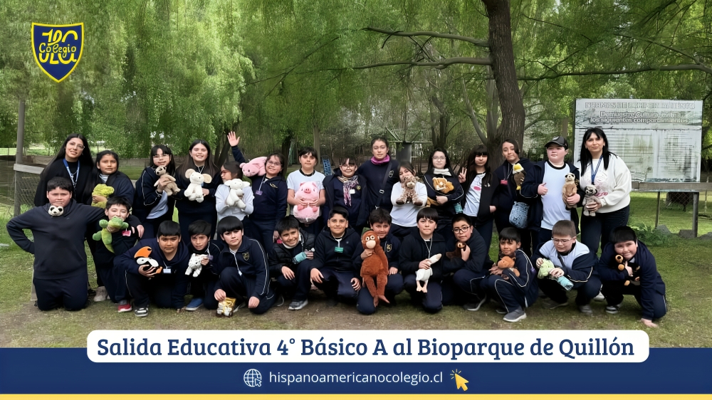Salida Educativa 4° Básico A al Bioparque de Quillón