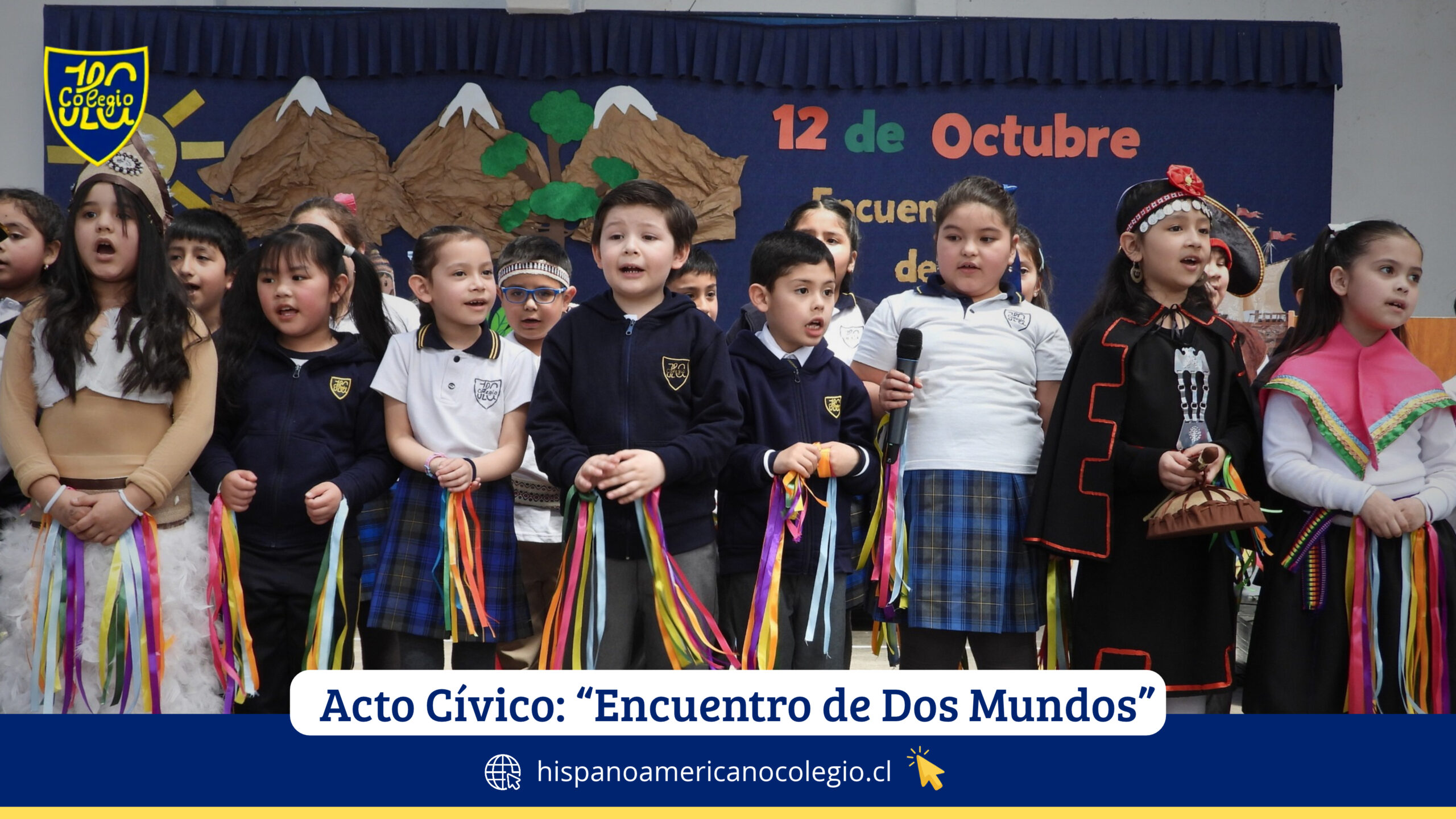 Acto Cívico: “Encuentro de Dos Mundos” 🌎