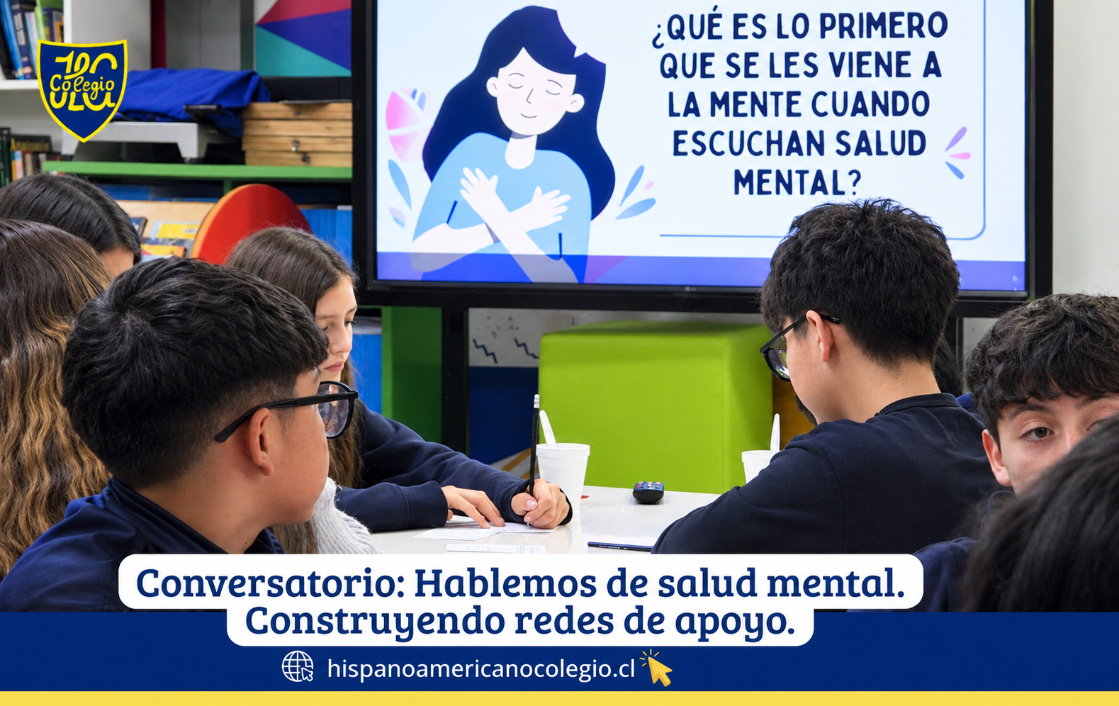 Conversatorio: Hablemos de salud mental. Construyendo redes de apoyo.