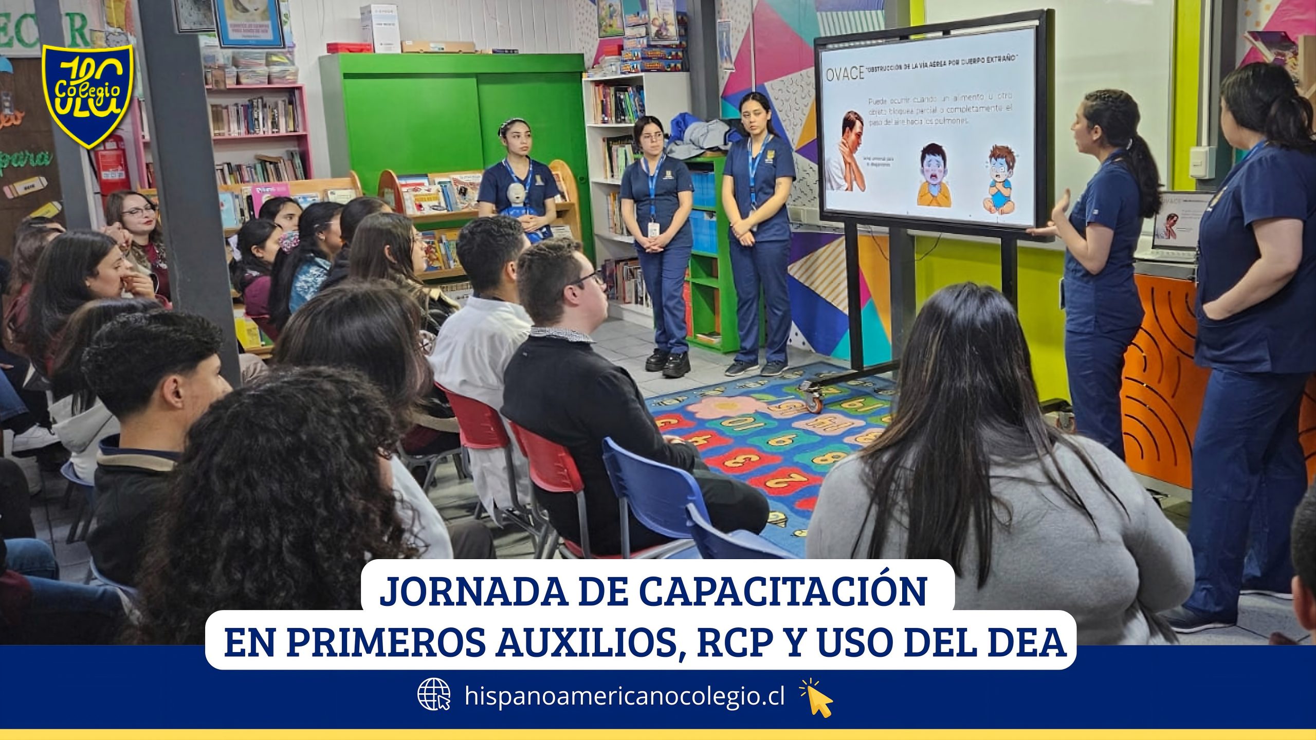 JORNADA DE CAPACITACIÓN EN PRIMEROS AUXILIOS, RCP Y USO DEL DEA