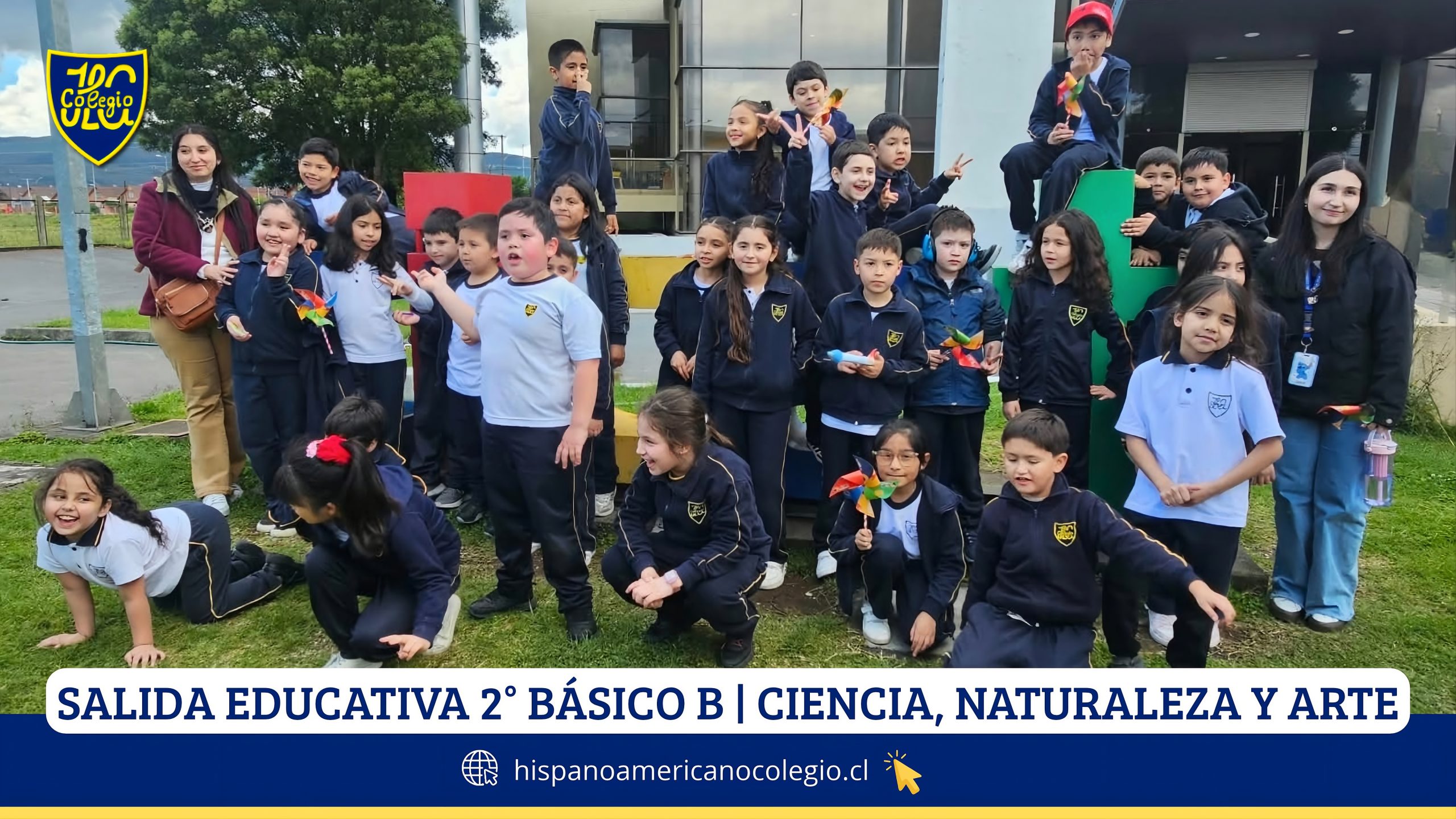 SALIDA EDUCATIVA 2° BÁSICO B | CIENCIA, NATURALEZA Y ARTE